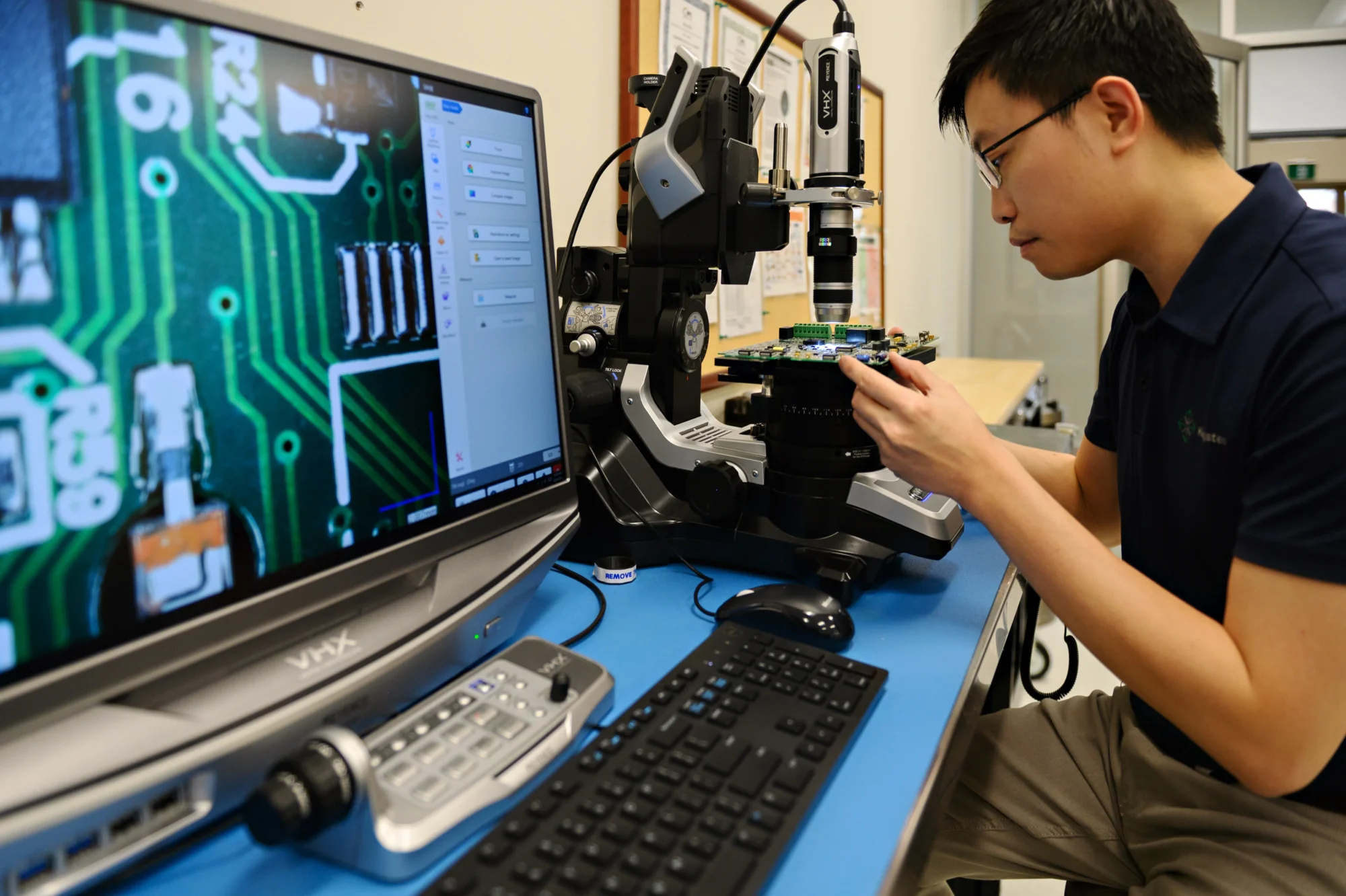 Kingstec manufacturing solutions | Image of PCB (printed circuit board) manufacturing